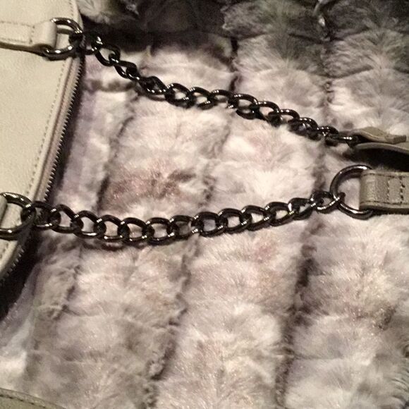 Steve Madden Gray Faux Leather Crossbody Bag - Picture 7 of 7